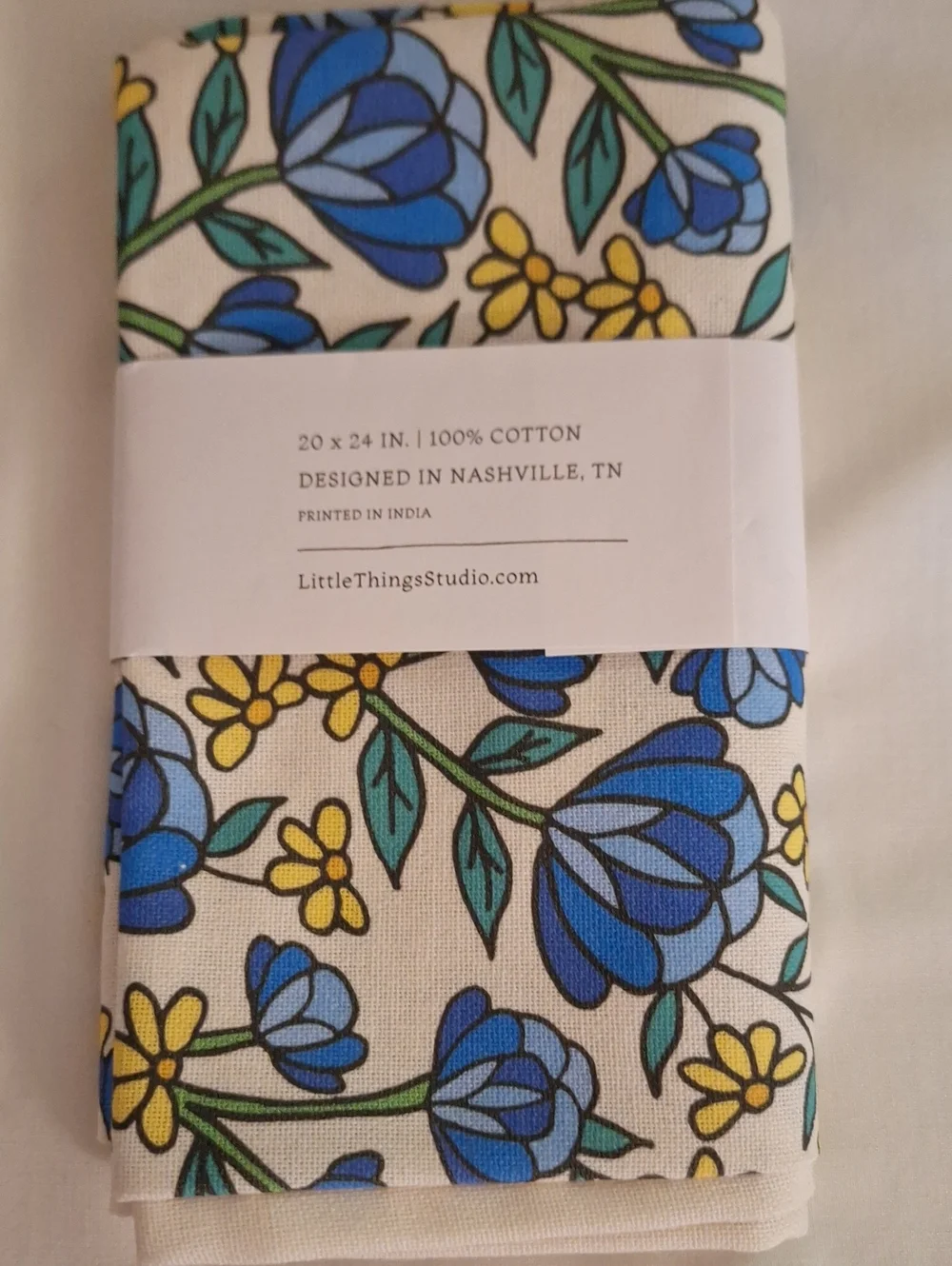 Floral Tea Towel